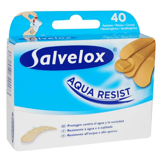 Salvelox Aquaresist medicazioni di grandi dimensioni 40 pz.