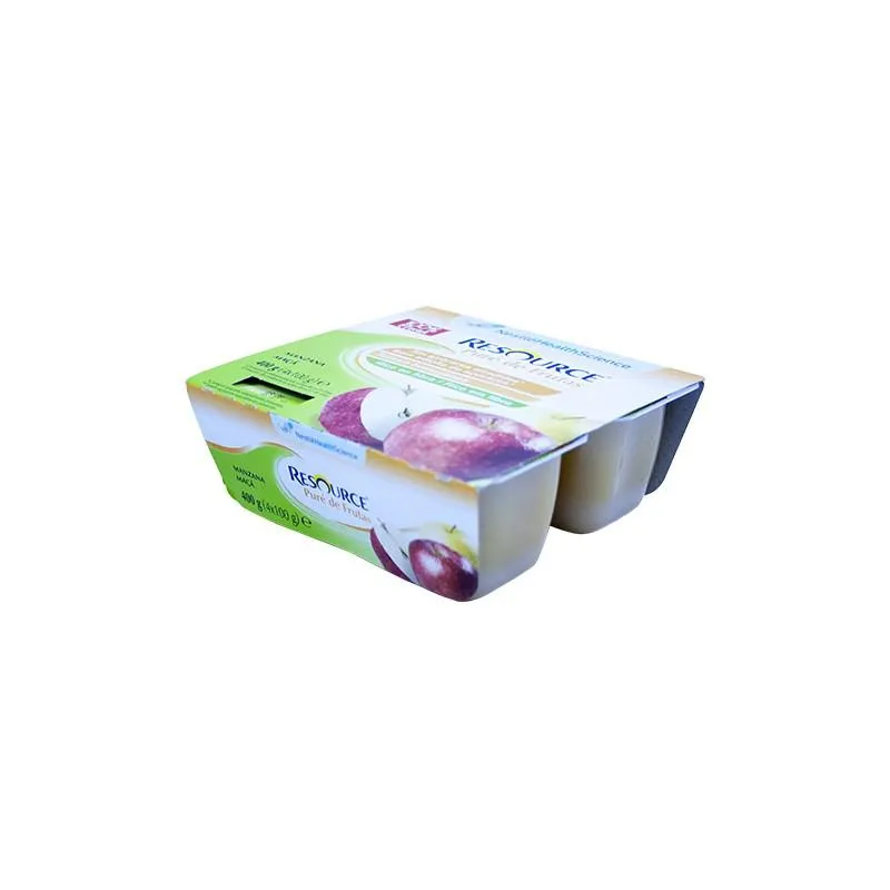 Purea di frutta Meritene 4 vaschette da 100 g