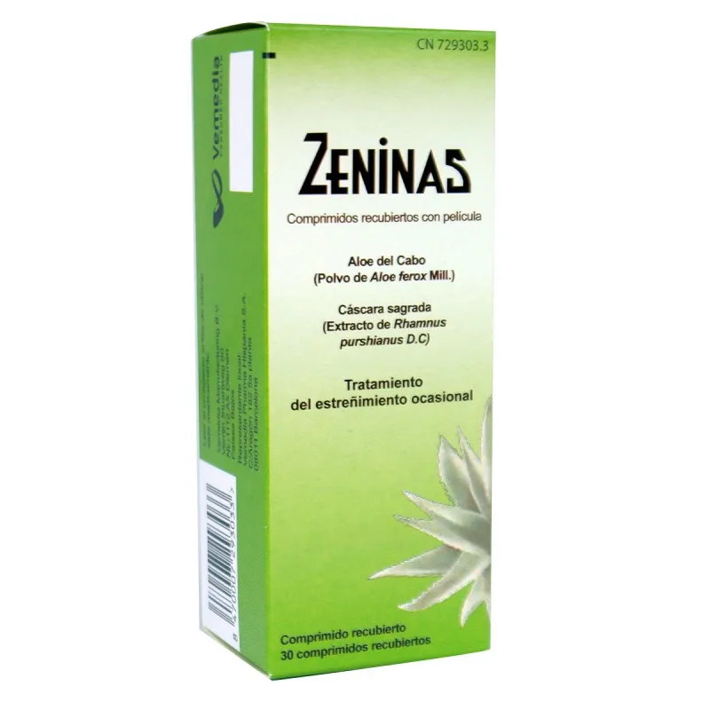 Zeninas 30 compresse rivestite con film per la stitichezza occasionale