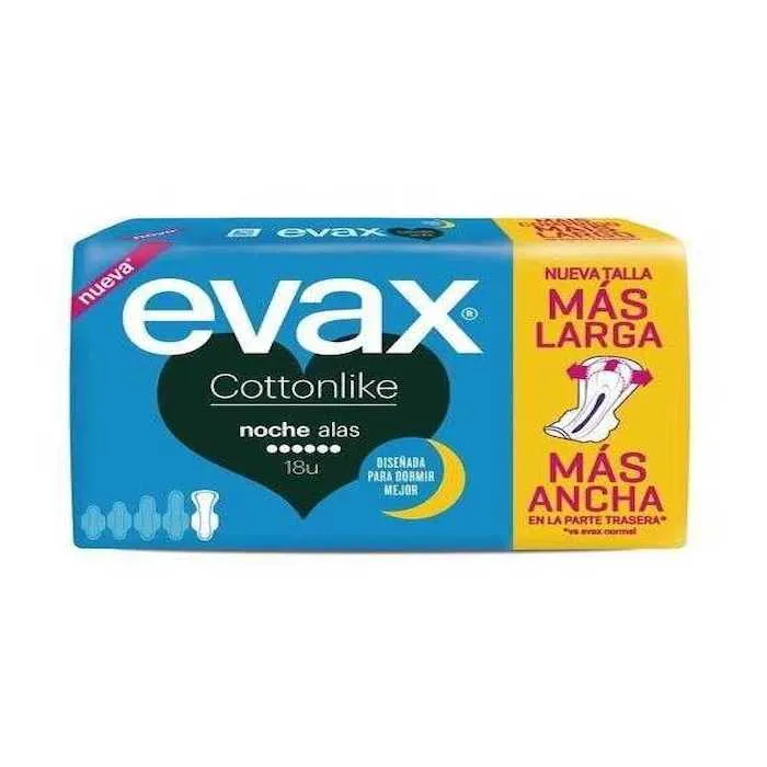 Evax Cotton Like Night Wings 18 unità