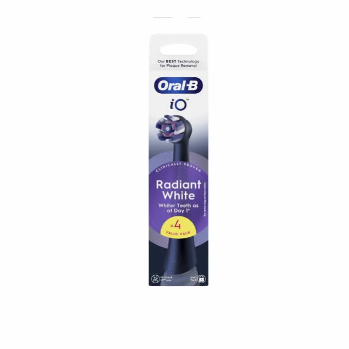Oral-B iO Radiant White Replacement Heads 4 Pack Oral-B iO Radiant White Replacement Heads 4 Pack