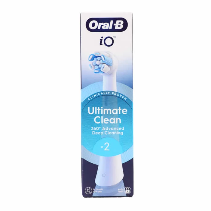 Oral-B IO Ultimate Clean Replacement Heads 2 Pack Oral-B IO Ultimate Clean Replacement Heads 2 Pack