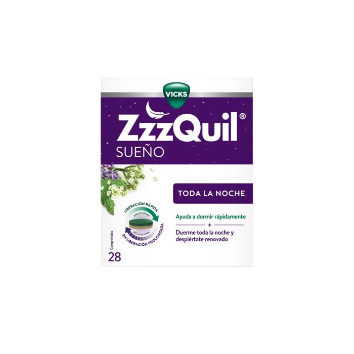ZzzQuil Dormire Tutta la Notte 28 Compresse