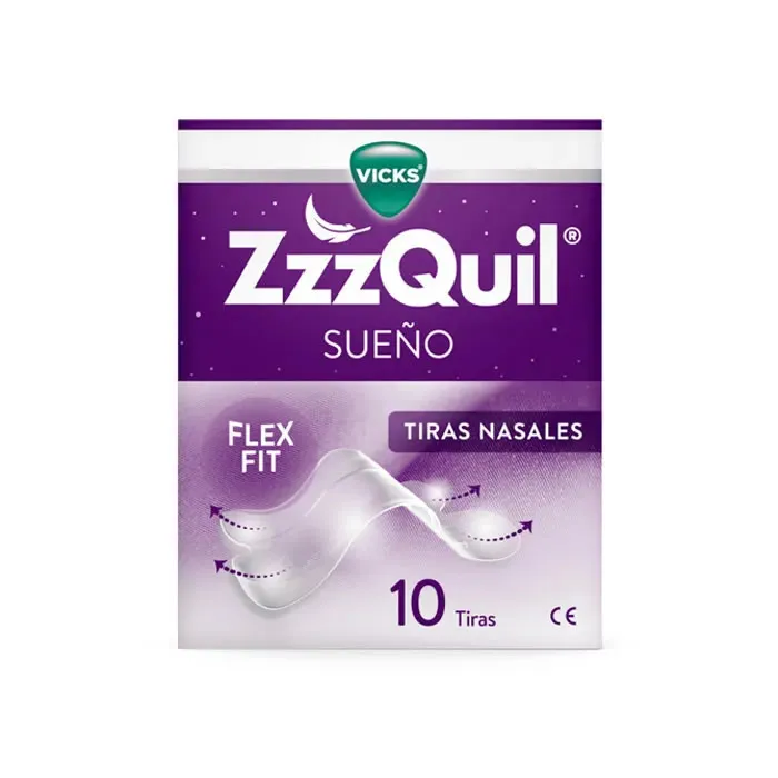 ZzzQuil Sleep Cerotti Nasali 10 Unità