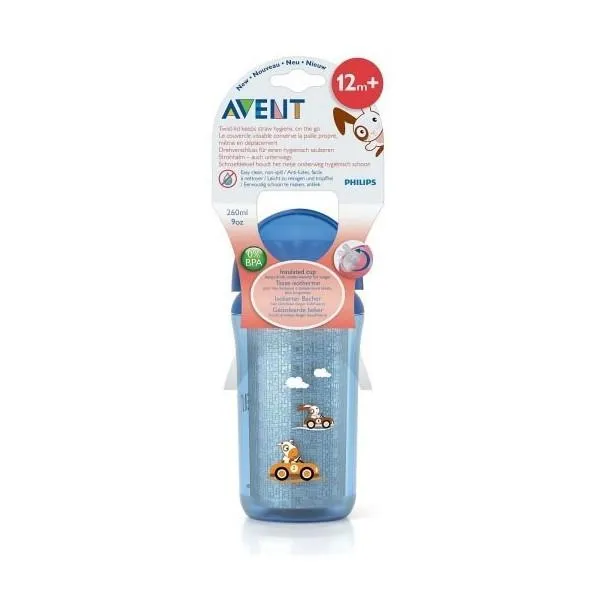 Philips Avent Avent Bicchiere Termico con Cannuccia 1 Pz