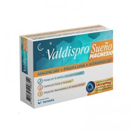 Vemedia Valdispert Magnesio Sonno 40 Compresse