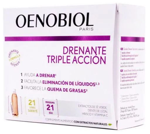Oenobiol Tripla Azione Drenaggio 21 Buste