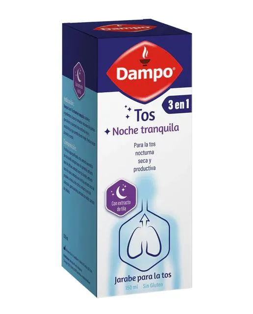 Dampo Sciroppo per la tosse 3 in 1 Calm Night 150 ml