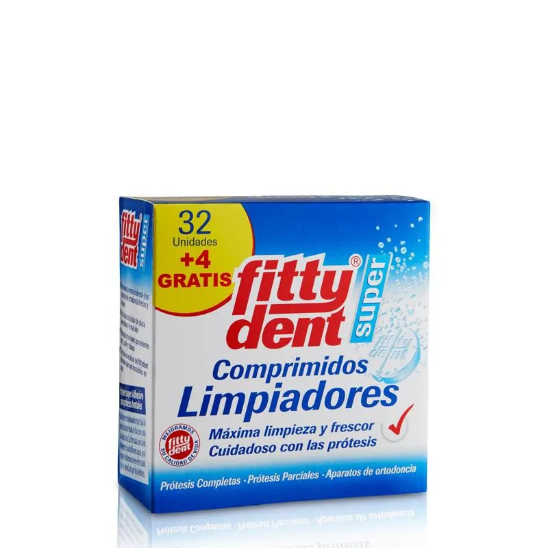 Phb Fittydent Super Compressed Cleaners 32 unità